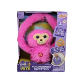 Macaquinho De Pelucia Interativo - Toyng - 48597