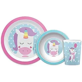 Kit Refeicao Animal Fun Unicornio - Buba Baby - 10737