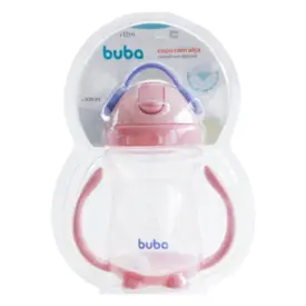 Copo Com Alca - Rosa - Buba baby - 14454