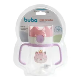 Copo Com Alca Coroa - Oncinha - buba baby - 14458
