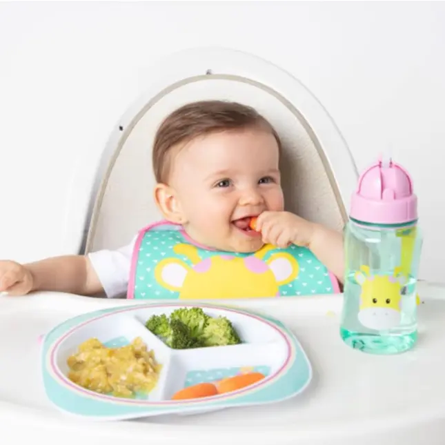 Prato Com Divisorias - Girafa - buba baby - 10704