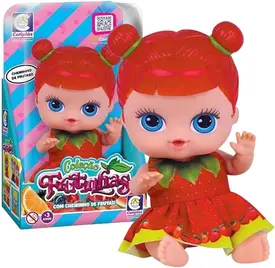 Boneca Colecao Frutinhas - Morango