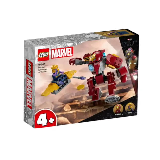 Caca - Hulk Do Homem De Ferro Vs. Thanos - Lego -  4111176263