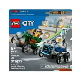 Lego City  - Pack de Carros de Corrida Aviao Vs Leito de Hospital