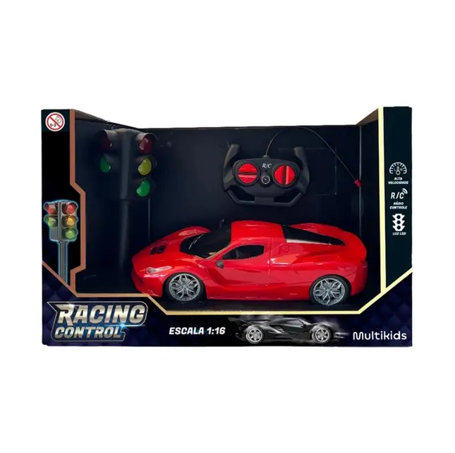 Racing Control Luzes de Corrida Vermelho