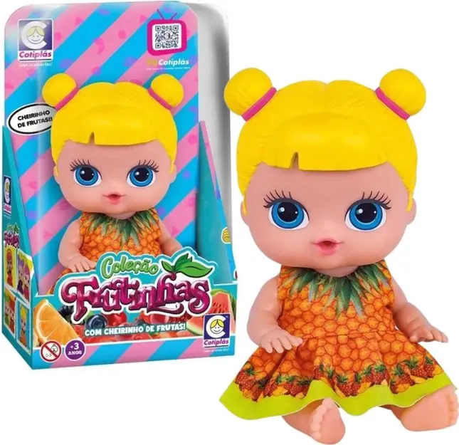 Boneca Frutinhas Abacaxi