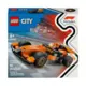 Lego City - Piloto de F1 Com Carro de Corrida Mclaren