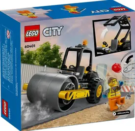 Lego City - Rolo Compressor De Construção
