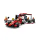 Lego - Boxe de F1 e Equipe no Boxe Com Carro da Ferrari