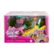 Boneca Barbie Stacie Ao Resgate Com Veiculo Go Kart