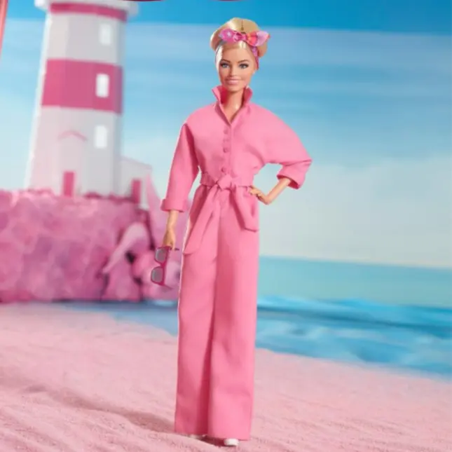 Barbie O Filme Macacao Rosa