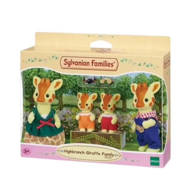 Sylvanian Families - Família Das Girafas.