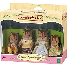 Sylvanian Families - Familia Dos Esquilos Noz.