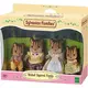 Sylvanian Families - Familia Dos Esquilos Noz.