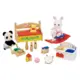 Caixa De Brinquedos - Bebe Coelho Neve & Bebe Pand