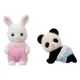 Caixa De Brinquedos - Bebe Coelho Neve & Bebe Pand