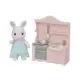 Sylvanian Families - Conjunto Cozinha Papai Coelho Neve