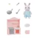 Sylvanian Families - Conjunto Cozinha Papai Coelho Neve