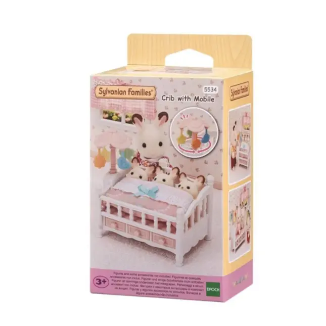 Sylvanian Families - Berço Com Mobile