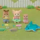 Sylvanian Families - Amigos Do Jardim Da Infância  Diversão Na Piscina