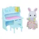 Sylvanian Families  - Conj. Escrivaninha Menina Coelho Neve
