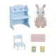 Sylvanian Families  - Conj. Escrivaninha Menina Coelho Neve