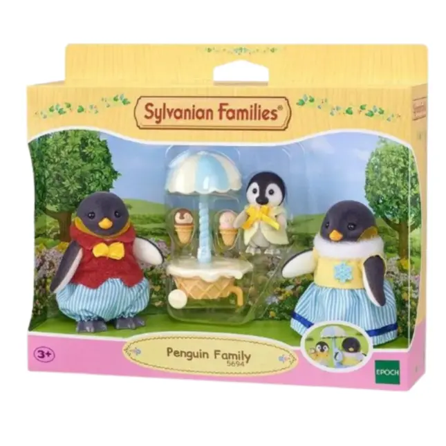 Sylvanian Families - Familia Dos Pinguins
