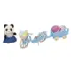 Sylvanian Families  - Conj.  Bicicleta E Patins Menina Panda