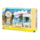 Sylvanian Families - Trem Arco-Iris Flutuando Na Nuvem