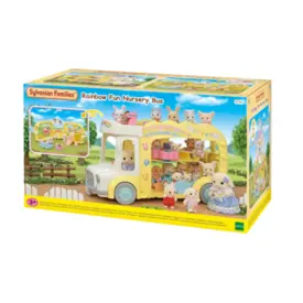 Sylvanian Families - Ônibus Arco-Íris Jardim Da Infância