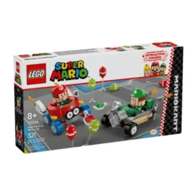 Lego Mario Kart - Mario Bebe Contra Luigi Bebe