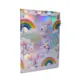 Caderno - Furta-cor - Unicornio