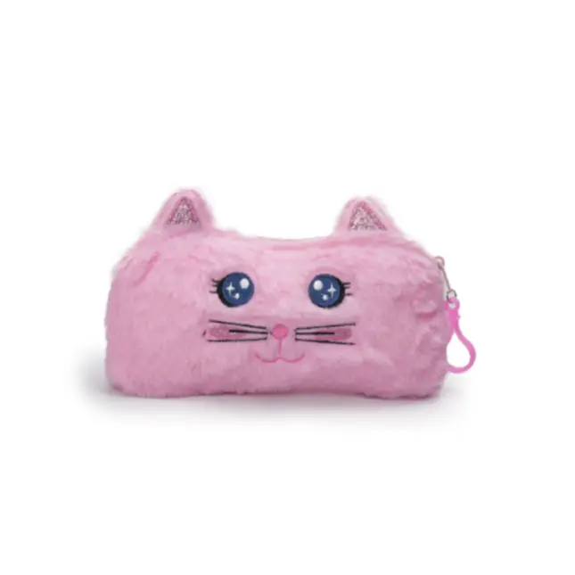Estojo Escolar Pelucia - Gatinho