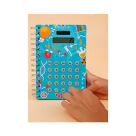 Caderno Com Calculadora