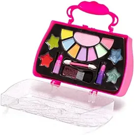 Maquiagem Infantil (Kit Sombras, Batom E Gloss Mak
