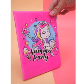 Caderno Escolar - Unicornio Summer