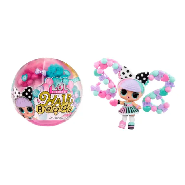 Boneca L.o.L Surprise  Hair Beads Tots Com Acessórios