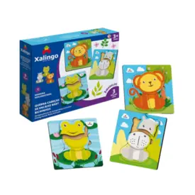 Quebra-Cabecas De Encaixe Baby Bichinhos