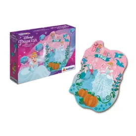 Quebra-Cabeca 60 Pcs Cinderela Disney