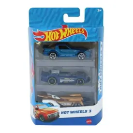 Hot Wheels Hot Wheels C/3 Carrinhos (S) Blister K5