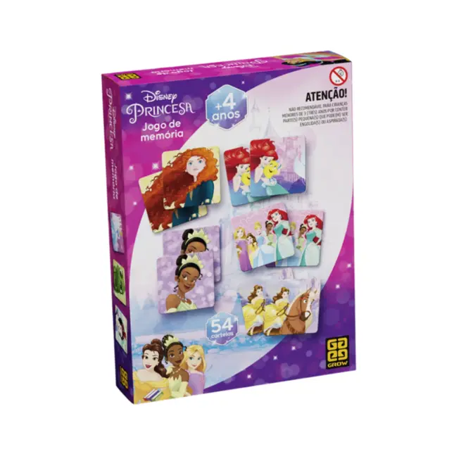 Jogo de Memória Princesas