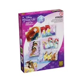 Jogo de Memória Princesas