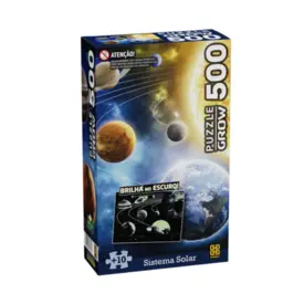 Quebra Cabe«A Brilha No Escuro - Sistema Solar - 5
