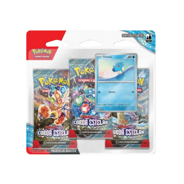 Pokemon Ev7 - Blister Triplo - Coroa Estelar