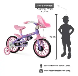 Bicicleta Minnie Aro 12