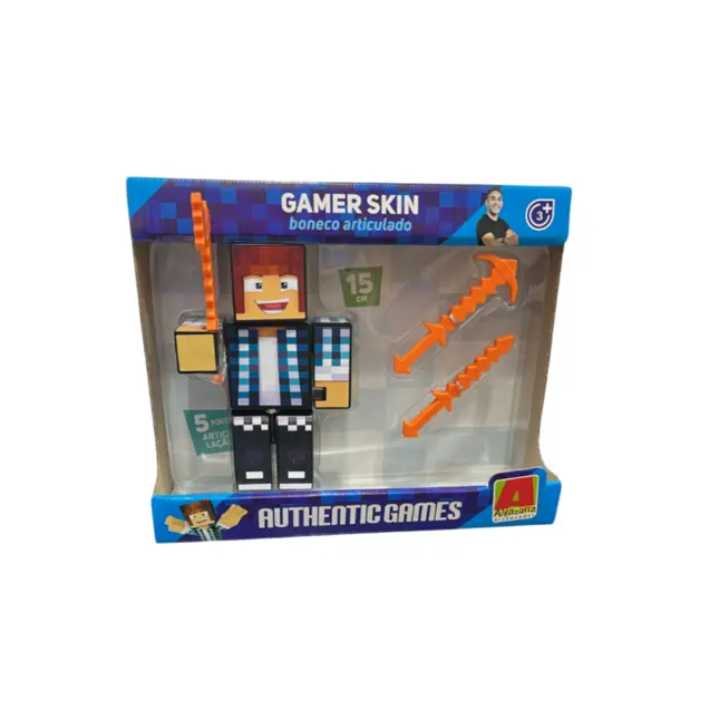 Boneco Authentic C/ Acessorios 15cm