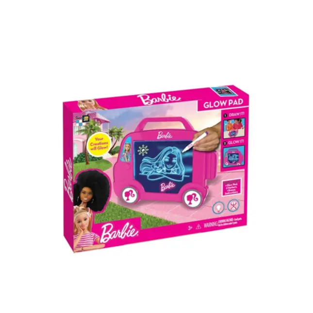 F0123-6 Barbie Pinte E Ilumine - Van