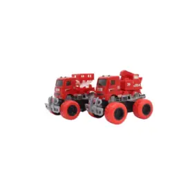 Carrinho Truck Monster Com Friccao - Vermelho