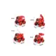 Carrinho Truck Monster Com Friccao - Vermelho