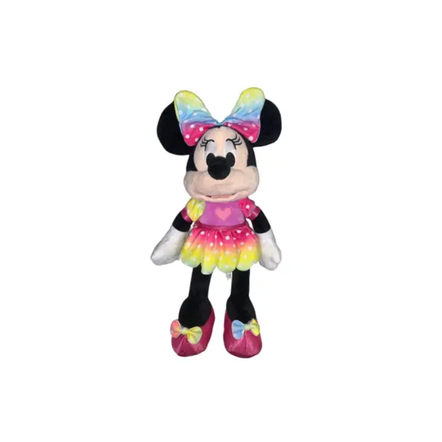 Pelucia Minnie Rainbow - 40cm